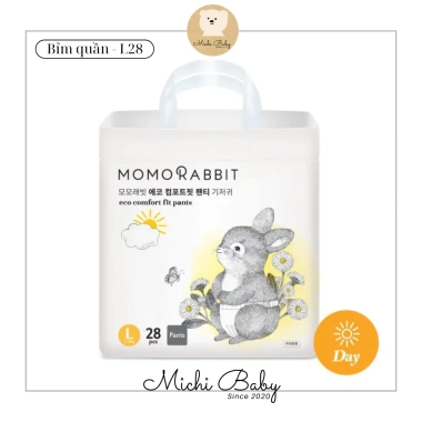 Michibaby Bỉm MOMORABBIT Hàn Siêu Mỏng 1 Thùng 4 Bịch MC3.481 - Thấm Hút Tốt, Giá ưu đãi 1.050.000 VND 16 Michibaby Bỉm MOMORABBIT Hàn Siêu Mỏng 1 Thùng 4 Bịch MC3.481 - Thấm Hút Tốt, Giá ưu đãi 1.050.000 VND 16
