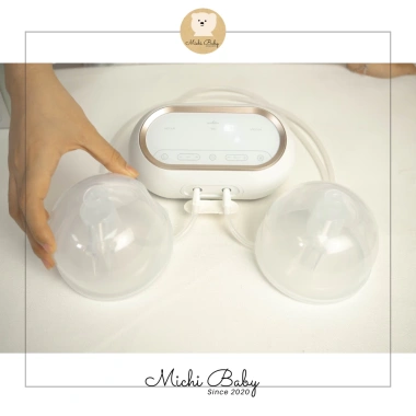Michibaby Bộ Phụ Kiện Cúp Hút Sữa Rảnh Tay Spectra HANDSFREE 24/28mm MC627 An Toàn Tiết Kiệm Thời Gian 6 Michibaby Bộ Phụ Kiện Cúp Hút Sữa Rảnh Tay Spectra HANDSFREE 24/28mm MC627 An Toàn Tiết Kiệm Thời Gian 6