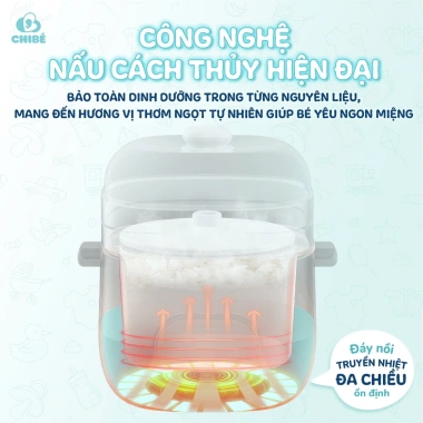 Michibaby Nồi Nấu Chậm CB042 1 Lít - Bảo Hành 18 Tháng, Giá Ưu Đãi 646.000₫ 3 Michibaby Nồi Nấu Chậm CB042 1 Lít - Bảo Hành 18 Tháng, Giá Ưu Đãi 646.000₫ 3