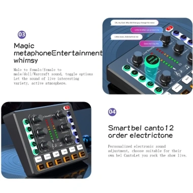 Micro Card Hrtyvhin Podcast - Trộn Âm Thanh, Đổi Giọng Nói Chất Lượng Cao, Giá Ưu Đãi