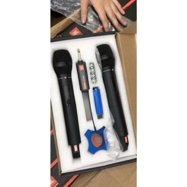 Micro Karaoke Không Dây JBL PRX 2.200 Plus+ - Độ Nhạy Cao, Bắt Sóng Xa, Chống Hú Rít, Giá Ưu Đãi 990k