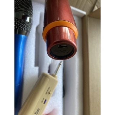 Micro karaoke không dây W-108 W003 - Màn hình LED chuyên nghiệp, giảm giá 485.527 VND 3
