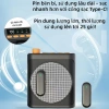 Micro kẹp áo và loa phát thanh không dây, nam châm, chống hú thông minh, pin 25h, thu âm rõ ràng - chỉ 546.000₫ 6