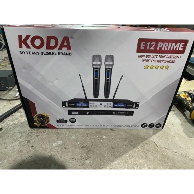 Micro không dây Koda E12 - Mic sáng, hát nhẹ, tiếng ca bay bổng, giá 3.884.240₫ 2