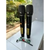 Micro Loa Kéo UHF 2 Màn Hình Cao Cấp - Âm Thanh Mạnh, Kết Nối Ổn Định, 911.972₫