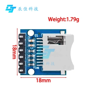 Micro SD 1-10 Thiết Bị Lưu Trữ Mở Rộng Mini, Thẻ TF Mô-đun Lá Chắn, Có Chân ARM/AVR - Giá 22.417₫ 2