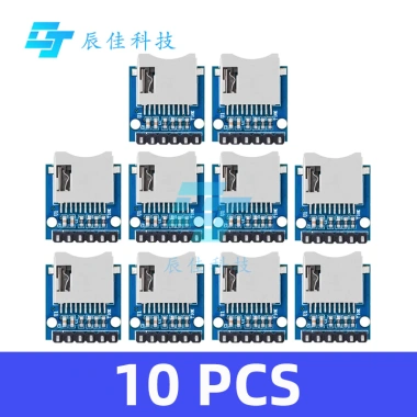 Micro SD 1-10 Thiết Bị Lưu Trữ Mở Rộng Mini, Thẻ TF Mô-đun Lá Chắn, Có Chân ARM/AVR - Giá 22.417₫ 9