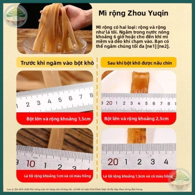 Miến Dẹt Khoai Lang & Khoai Tây Tứ Xuyên Haidilao 250g Không Gia Vị Giá chỉ 33.000 7