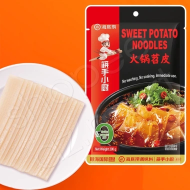 Miến Dẹt Khoai Lang Không Gia Vị Haidilao - Healthy, Giá 25k, Vị Tự Nhiên 7