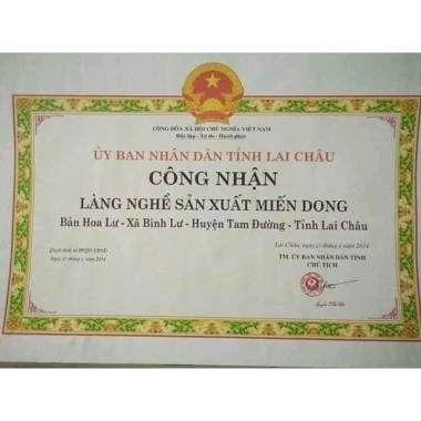 Miến Dong Bình Lư Lai Châu 1kg - 100% Củ Dong, Sợi Dai Không Bở, Giá chỉ 90.000 VND