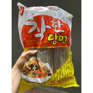 Miến khoai lang Yongsoo Hàn Quốc 1kg/2gói - Giá 78k, ăn chay, chính hãng 7