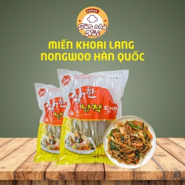 Miến khoai lang Yongsoo Hàn Quốc 1kg/2gói - Giá 78k, ăn chay, chính hãng 8