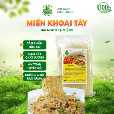Miến khoai tây Điện Biên 500g giàu chất xơ, vitamin, không chất bảo quản - 45.000 VND Miến khoai tây Điện Biên 500g giàu chất xơ, vitamin, không chất bảo quản - 45.000 VND