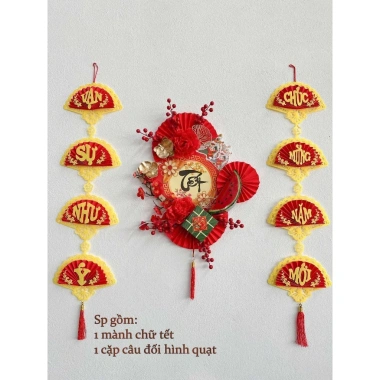 Miễn phí ship Bộ Trang Trí Tết 2.026 - Phong Thủy Tài Lộc, Giá chỉ 63.000đ