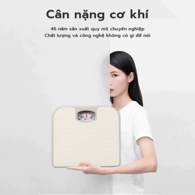 Miễn phí ship Cân sức khỏe cơ học chuẩn lò xo, cân điện tử mini, chỉ 189.000₫