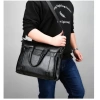 Miễn phí ship Túi xách cặp da bò laptop công sở T05-1 39x30x8cm Nâu Đen Giá 1,460,000 7