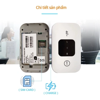 Miễn phí ship WiFi di động 4G/5G 150Mbps – Tốc độ cao, lắp thẻ SIM, chỉ 290.000₫