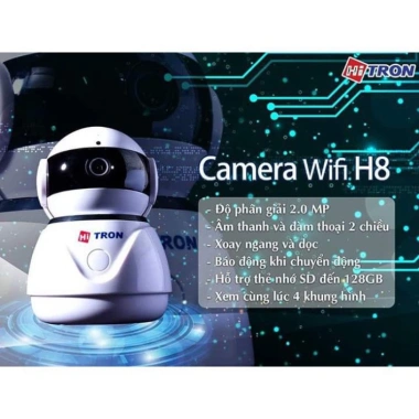 Miễn phí vận chuyển Camera WiFi Hàn Quốc HiTron 2.0 cao cấp, bảo hành 2 năm, giá chỉ 930.000₫