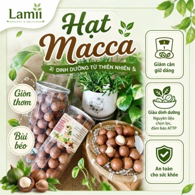 Miễn Ship 1Kg Hạt Macca Đăk Lăk Sấy Chín Nứt Vỏ Size Đại – Dinh Dưỡng, Ăn Vặt Healthy, Tốt Cho Mẹ Bầu – 149,000₫