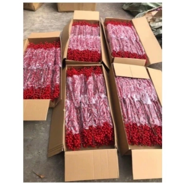 Miễn Ship Combo 20-10-5 Cành Đào Đông 12 Nhánh Quả Cao Cấp 100cm Giá Sỉ Rẻ