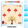 Miễn Ship Combo 20-10-5 Cành Đào Đông 12 Nhánh Quả Cao Cấp 100cm Giá Sỉ Rẻ 2