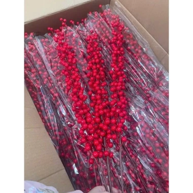 Miễn Ship Combo 20-10-5 Cành Đào Đông 12 Nhánh Quả Cao Cấp 100cm Giá Sỉ Rẻ