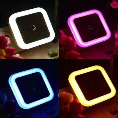 Miễn Ship Đèn Ngủ Cảm Biến Ánh Sáng Tự Động Bật/Tắt, Tiết Kiệm Năng Lượng, Giá 14.7k
