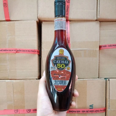 Miễn ship nội thành Hộp 3 chai Nước Mắm Cát Hải 50 độ đạm, giá chỉ 295.000 VND