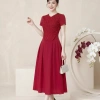 [MIỄN SHIP] Váy MDU3.941 Ren Chervon Hàn 2 lớp lót lụa sang trọng 470k
