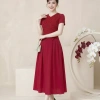 [MIỄN SHIP] Váy MDU3.941 Ren Chervon Hàn 2 lớp lót lụa sang trọng 470k 2