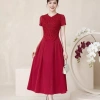 [MIỄN SHIP] Váy MDU3.941 Ren Chervon Hàn 2 lớp lót lụa sang trọng 470k 3