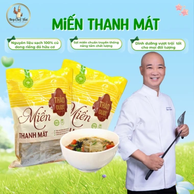 Miến Thanh Mát Thảo Dược 500g - Miến Dong Riềng Đỏ Ngon Lành, Bổ Dưỡng, Giá chỉ 160.000 VND - Bếp Chef Hải