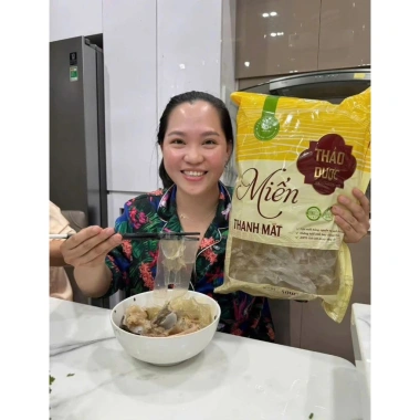 Miến Thanh Mát Thảo Dược 500g - Miến Dong Riềng Đỏ Ngon Lành, Bổ Dưỡng, Giá chỉ 160.000 VND - Bếp Chef Hải 7
