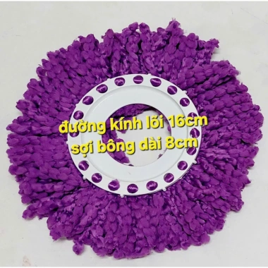 Miếng Bông Lau Nhà 360 độ Siêu Thấm Hút Dễ Gắn Mọi Cây Giá Chỉ 45.000 VND 6