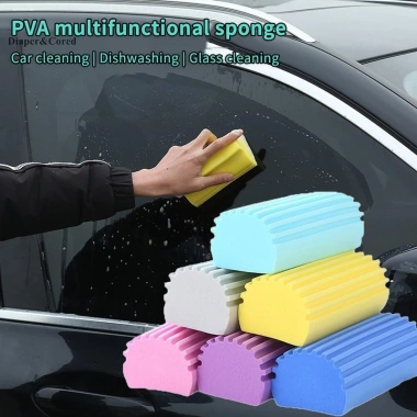 Miếng bọt biển PVA Damp Clean Duster - Bụi nhanh cho rèm, kính, gương - Giá 44.770₫