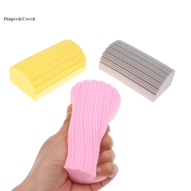 Miếng bọt biển PVA Damp Clean Duster - Bụi nhanh cho rèm, kính, gương - Giá 44.770₫