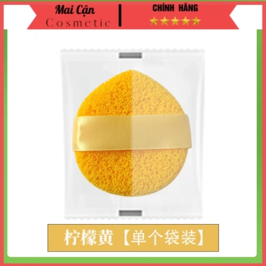 Miếng Bọt Biển Rửa Mặt 3 Miếng Puff Mềm Mại, Sâu Lỗ Chân Lông, Thân Thiện Da