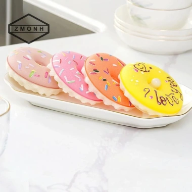 Miếng bọt biển ZMONH bát đĩa, cốc hút, chống bánh rán, thoát nước nhanh - 44.330₫ 4