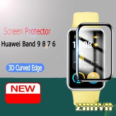 Miếng Dán 3D Full Màn Hình Bảo Vệ Huawei Watch Fit ES & Honor Band 6‑9 Giá 18.000₫