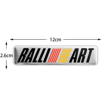 Miếng Dán 3D Nhôm Trang Trí Xe Mitsubishi Ralliart – ASX, Outlander – Giá chỉ 60.480₫ 7