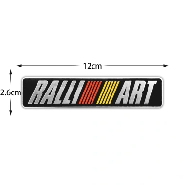Miếng Dán 3D Nhôm Trang Trí Xe Mitsubishi Ralliart – ASX, Outlander – Giá chỉ 60.480₫ 8