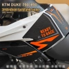 Miếng Dán 3M Mờ Mờ Bảo Vệ Bình Nhiên Liệu KTM 790/890 DUKE - Chống Thấm Nước, Dầu Khí 2