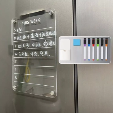 Miếng Dán Acrylic Trong Suốt cho Tủ Lạnh - Bảng Viết và Hiển Thị, Giá 114k 2 Miếng Dán Acrylic Trong Suốt cho Tủ Lạnh - Bảng Viết và Hiển Thị, Giá 114k 2