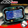 Miếng Dán Bảo Vệ Bảng Đo Honda ADV160 Phản Quang, Chống Thấm Nước Vinyl Decal