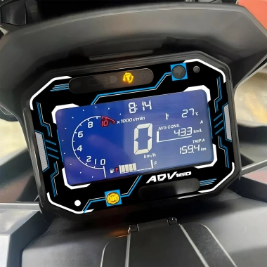 Miếng Dán Bảo Vệ Bảng Đo Honda ADV160 Phản Quang, Chống Thấm Nước Vinyl Decal 9 Miếng Dán Bảo Vệ Bảng Đo Honda ADV160 Phản Quang, Chống Thấm Nước Vinyl Decal 9