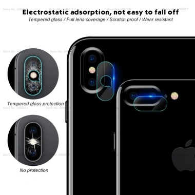 Miếng dán bảo vệ camera iPhone X/XS/Max/XR/6/6s/7/8 Plus - Chống trầy, giá 12.263₫