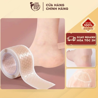 Miếng Dán Bảo Vệ Gót Chân TOOLA 20 Miếng - Giá chỉ 65k, Giảm Đau, Dễ Dán