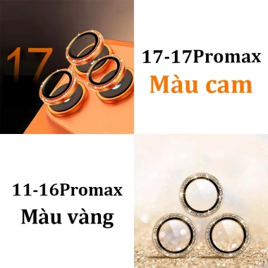 Miếng dán camera sapphire cho iPhone 17, 16, 15, 14, 13, 12, 11, Air, Pro Max – Kính hợp kim chống trầy, giá chỉ 38.500₫