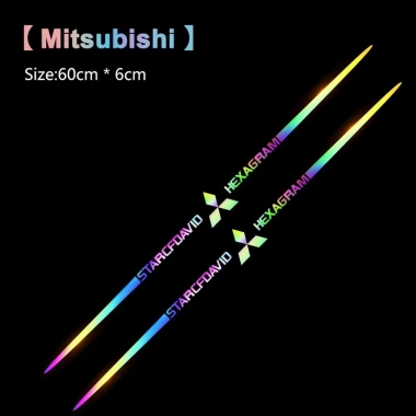 Miếng Dán Che Nắng Mitsubishi RALLIART Kính Chắn Gió Laser Phản Quang 60.961 VND 13
