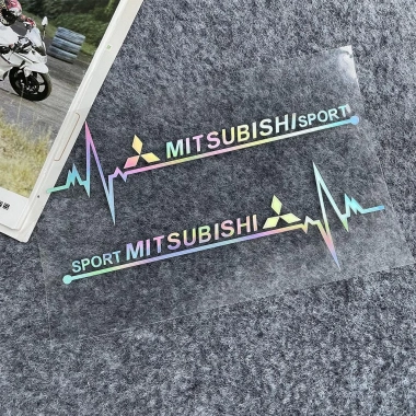 Miếng Dán Che Nắng Mitsubishi RALLIART Kính Chắn Gió Laser Phản Quang 60.961 VND 15